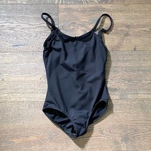 Child’s Black CAPEZIO Dance Camisole Leotard